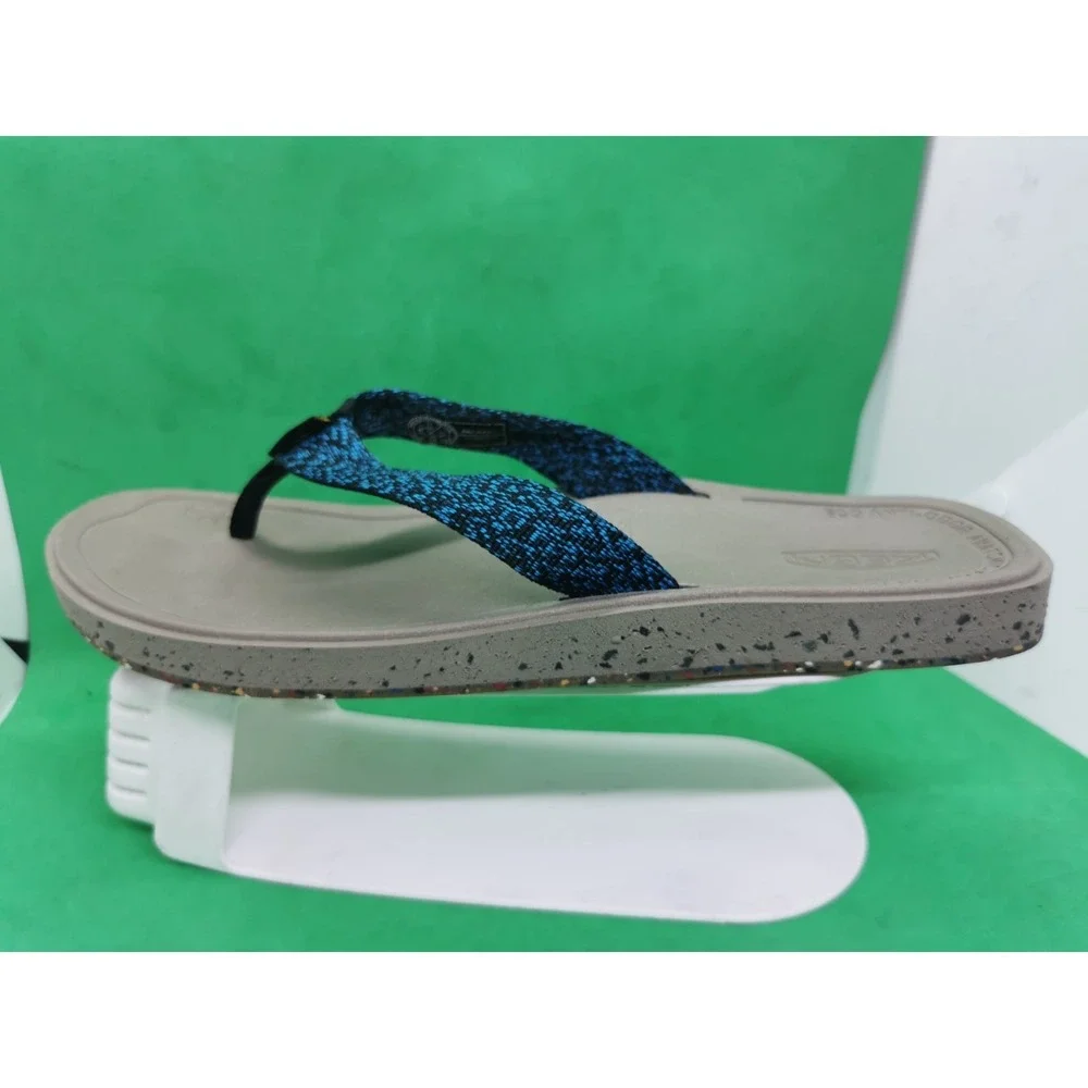 KEEN Harvest Flip Flops Men's Size 12 Sandals Repurposed Sole Slip On